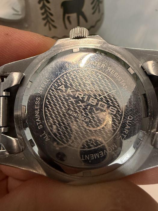 Ceas bărbati Akribos Day Date AK947SSOR