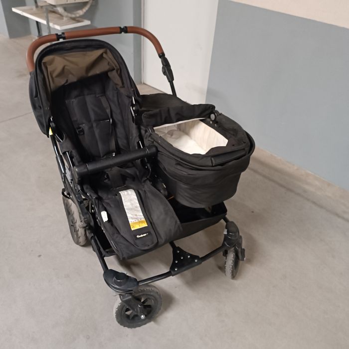 Количка за близнаци или породени деца Emmaljunga double viking 735