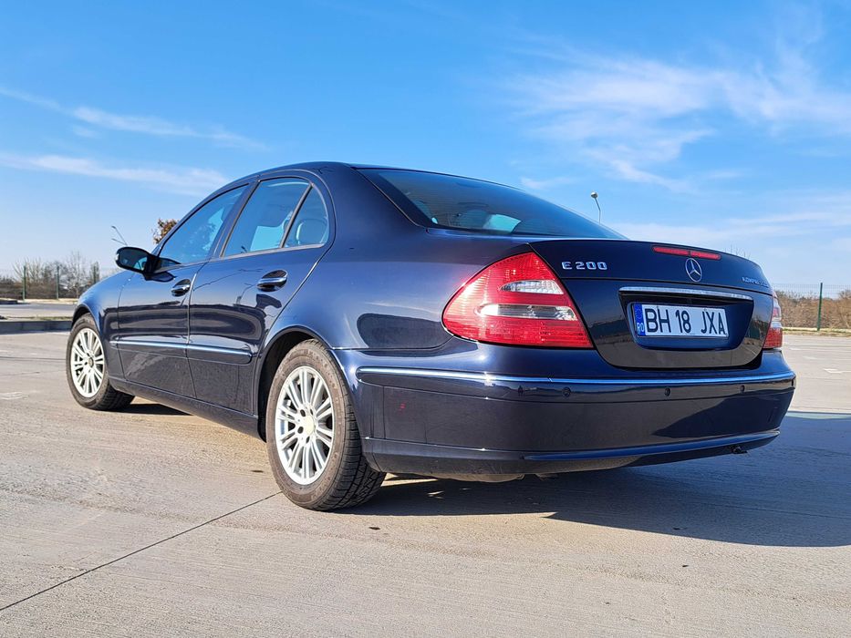 Mercedes-Benz E200 Kompressor + gpl, Euro 4, SBC Nou!, Piele, Automata, Trapa