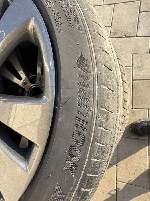 Jante aliaj 18” Chicago + anvelope vară Hankook 225/45 R18 DOT 2023