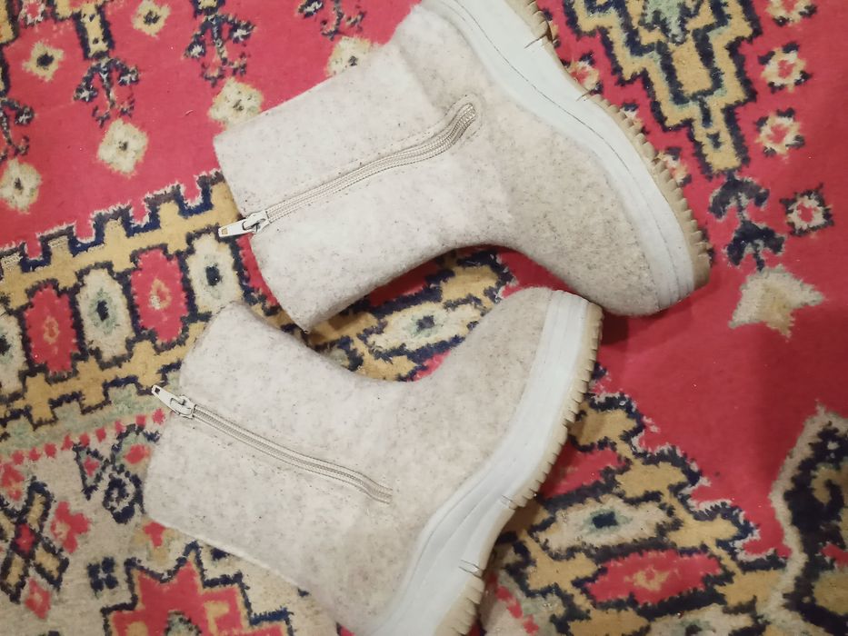 Зимние валенки детские на девочку