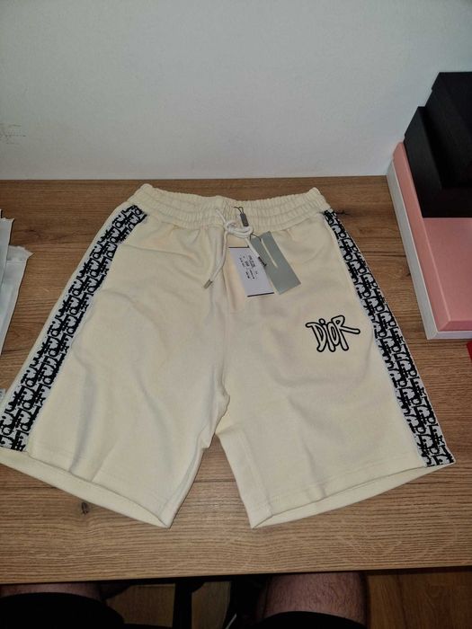 Pantalon scurt Dior White