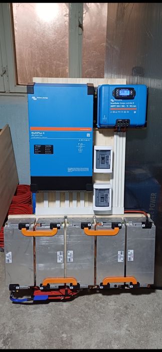 Kit fotovoltaic Victron Energi 6kw  precablat