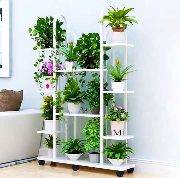 металлическая подставка для цветов