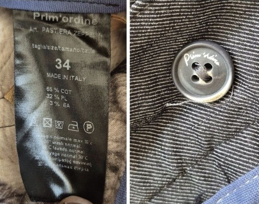 Pantaloni Slim Fit, Prim'ordine, Premium, Bărbați, Italia - 34 /Fit 33