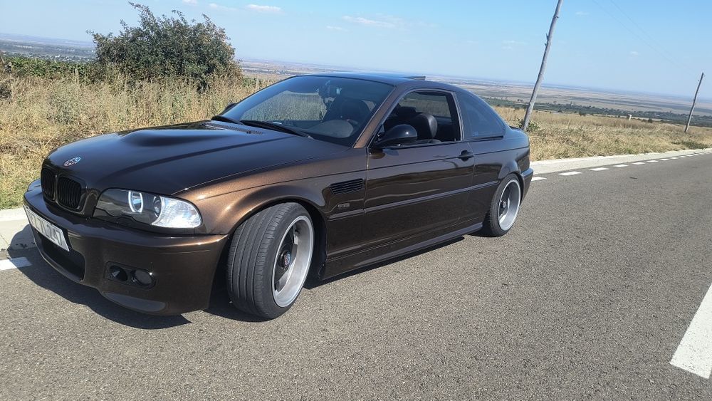 BMW E 46 COUPE AN 99' 2.8 CC Proiect facuta personal de mine culoare castom cu xiralic la soare se vede superb 0799828082
