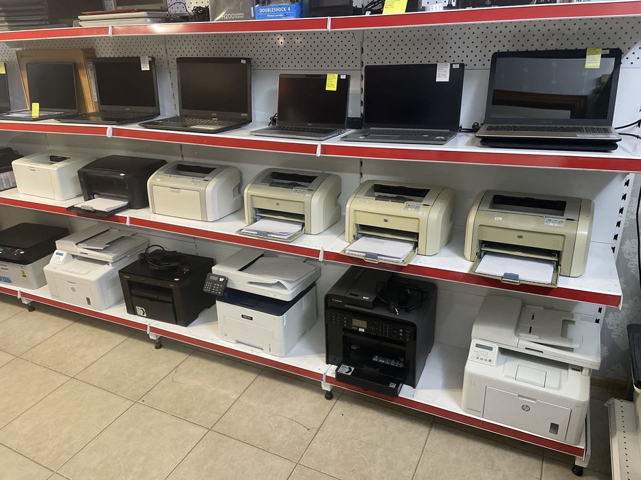 Принтер HP LaserJet 1020, лазерный