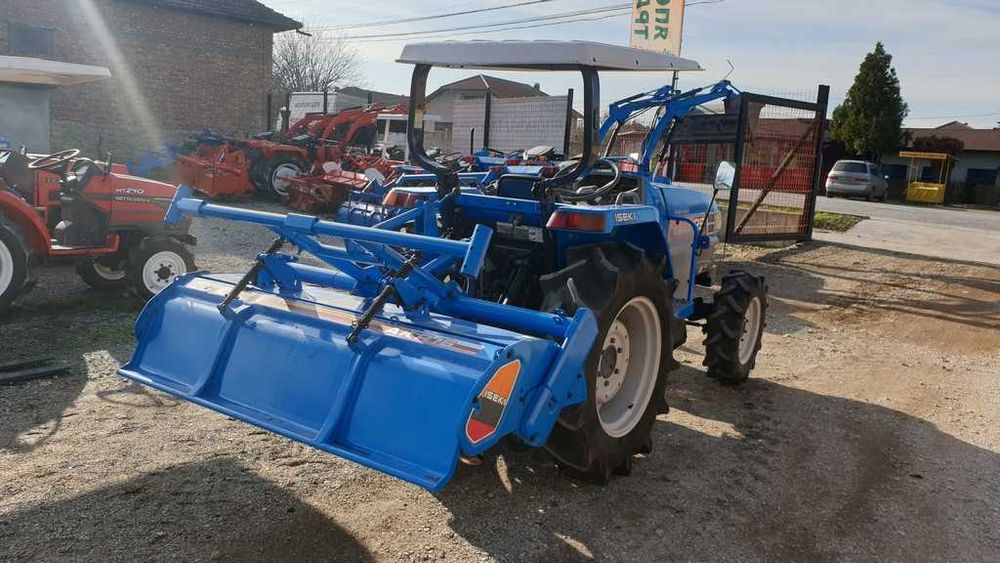 Японски трактор Iseki TG29F GEAS с фреза, 4x4, 29 к.с., АграБГ Джолев