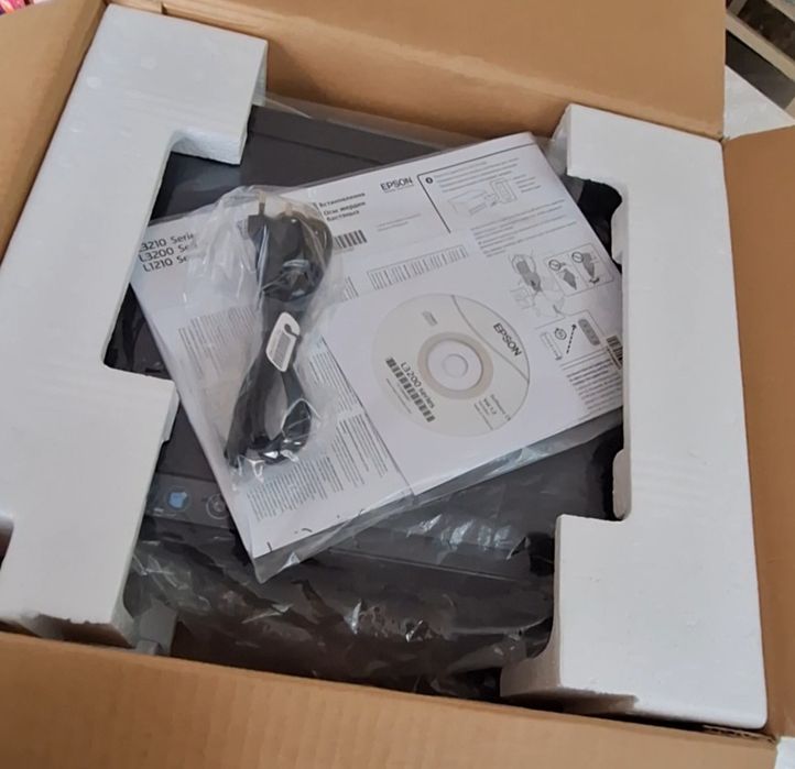 Принтер Epson L3200, цветной 3в1