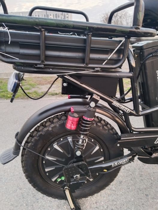 Новый электра велосипед