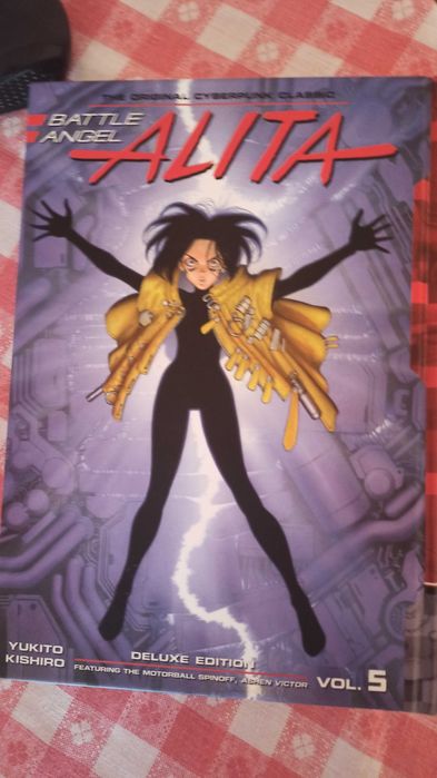 Battle Angel Alita Deluxe VOL 1-5 si Alita Last Order Omnibus VOL 1&2