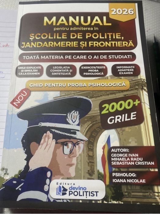 DEVINO POLITIST  varianta  2026