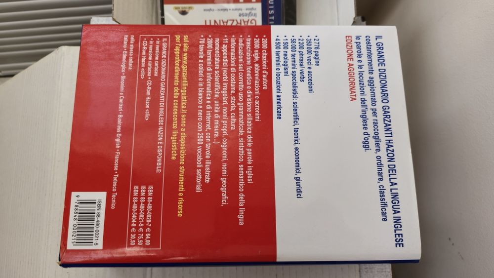 Речник италиано-английски и англо-италиански