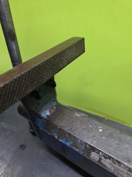 Немско метално въртящо менгеме Ridgid Matador