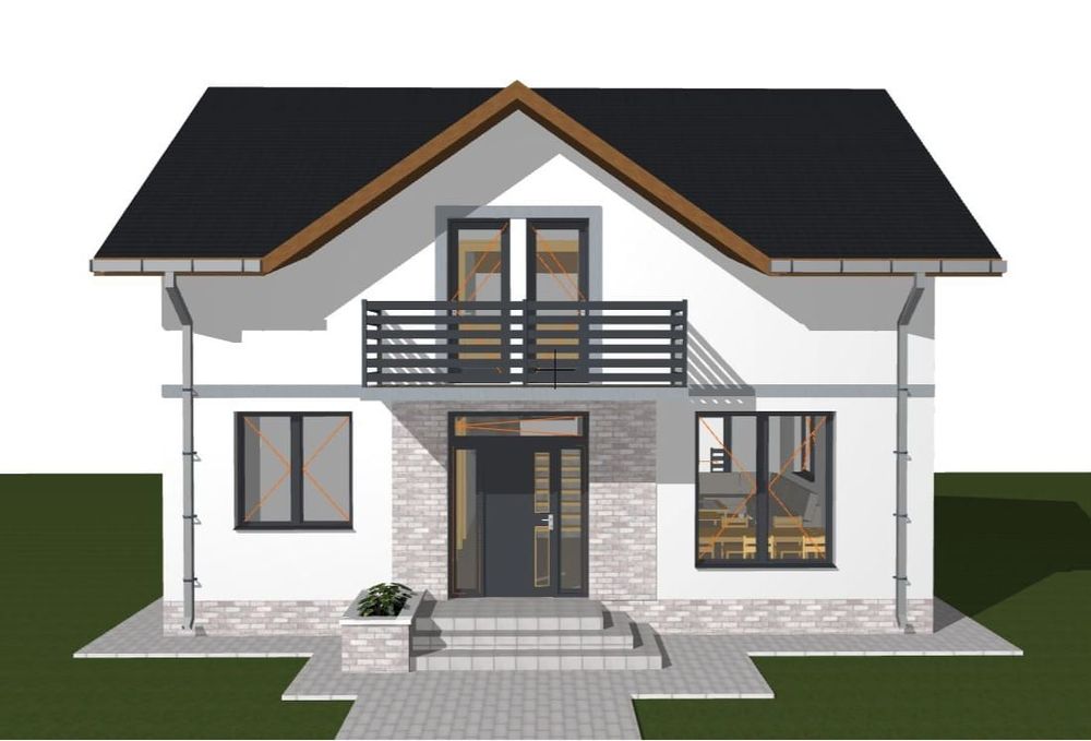 Vand casa P+M, construita in anul 2021