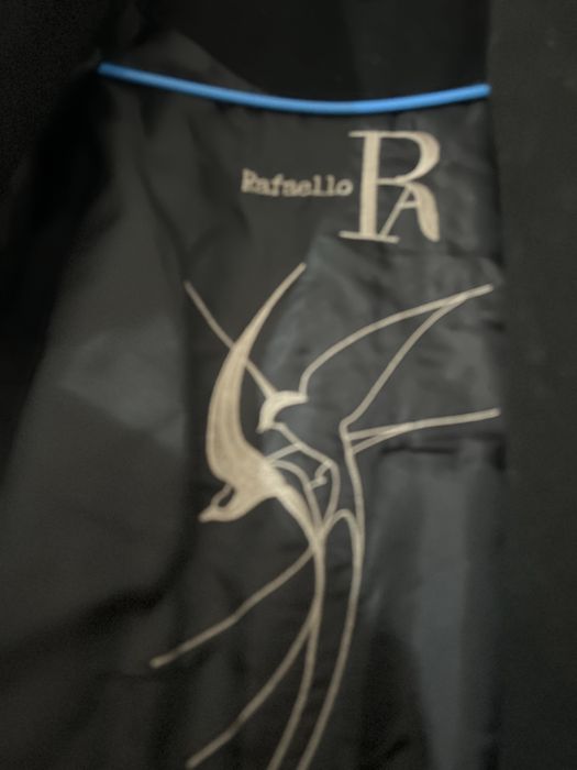 Пальто, черное, кашемир Rafaello