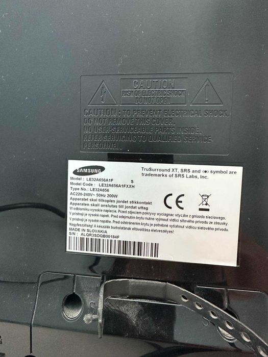 Телевизор Samsung 32" FullHD - LE32A656A1F - перфектно състояние