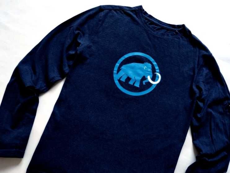 Mammut Logo Long Sleeve Mens - L - оригинална мъжка блуза