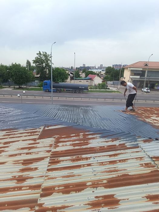 Kraska sepish Tom boyash kirisha  rang berish  darviza reshotka kraska