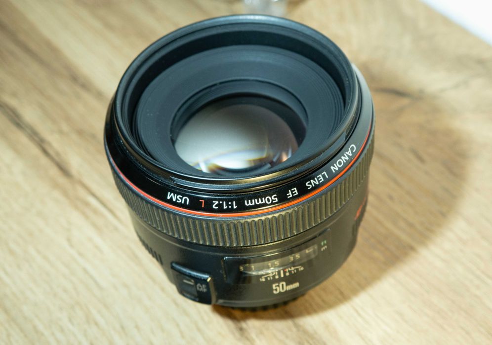 Obiectiv Canon EF 50mm f1.2 L USM