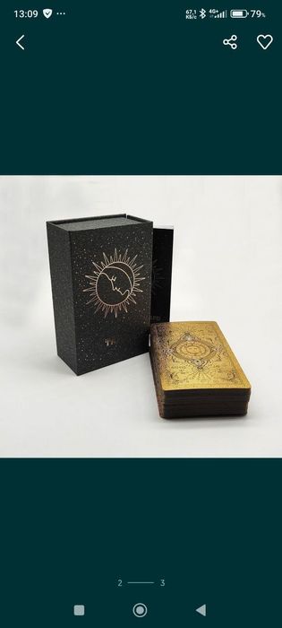 Золотые карты таро