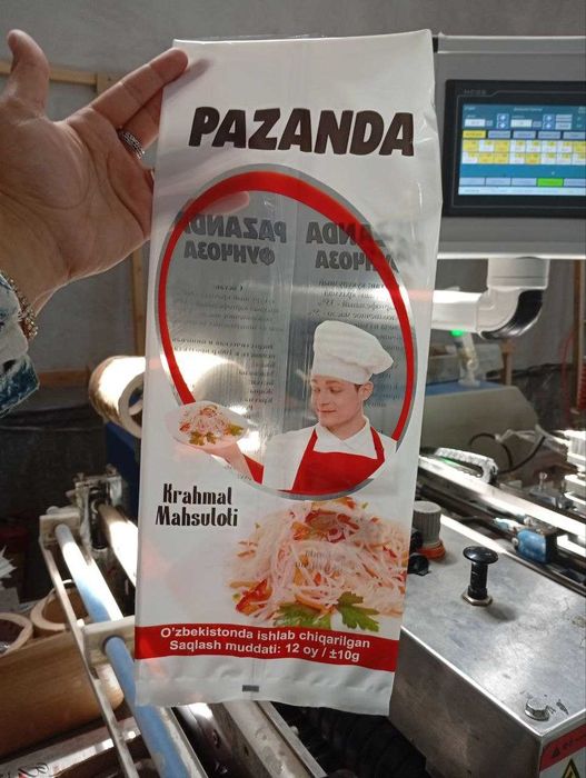 Upakovka Brend paket plenka ishlab chiqaramiz optom