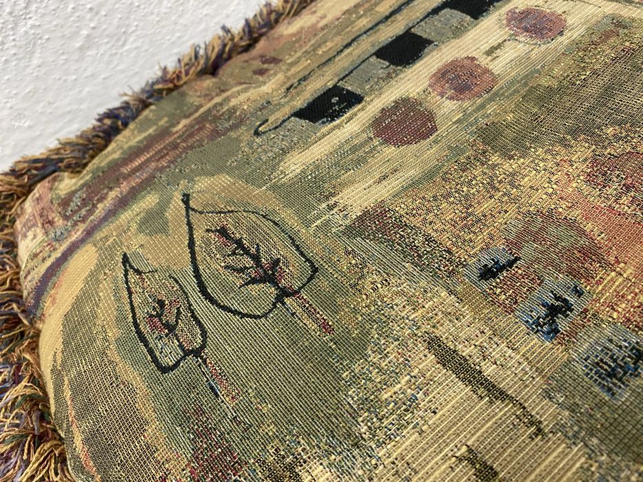 Декоративна възглавница гоблен Франция 1970 г