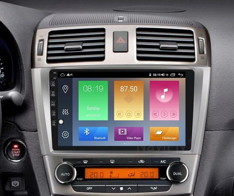 Navigatie Toyota Avensis (2008 - 2015) , Android Garantie , Noua Waze