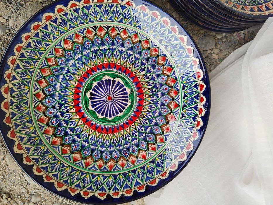 Osh uchun sopol laganlar