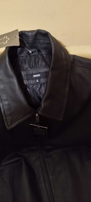 Яке от естествена кожа ZERO