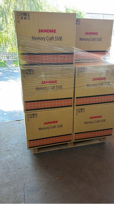 Вышивальная машинка Memory Craft 550E