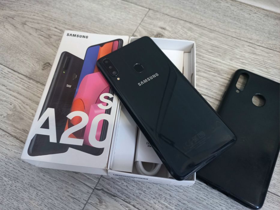 Продам телефон Samsung Galaxy A20S, полная комплектация!