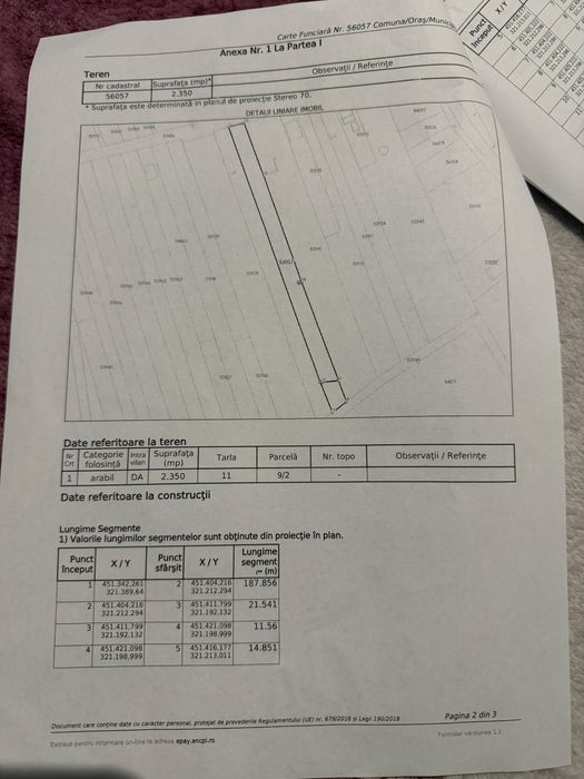 Vând teren intravilan