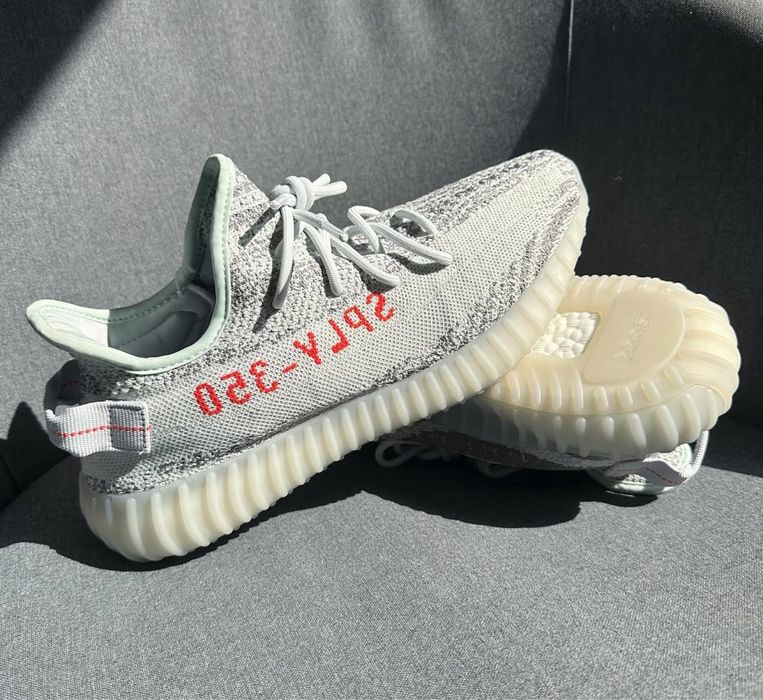 Pantofi Sport Adidas Yeezy 350 Blue Tint- 100% originali