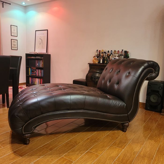 Sezlong piele Mobexpert