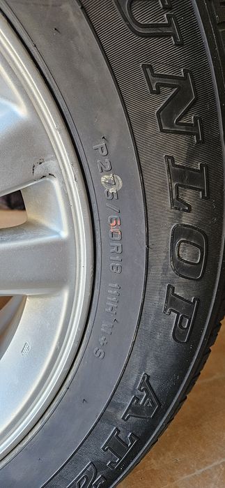 Шина с диском 275/60 r18 dunlop