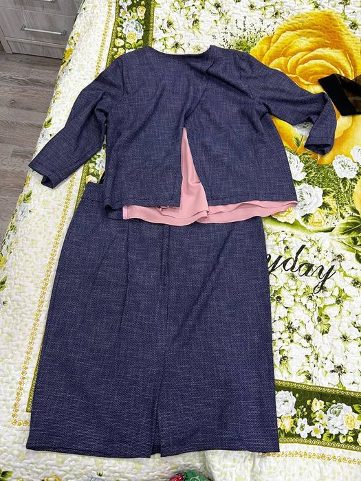 Двойка юбкаси бор