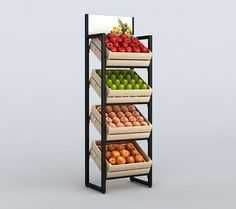 Фруктовый стелаж стилаж Мева стелаж стилаж мева витрина мева точка