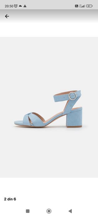 Sandale albastre Anna Field