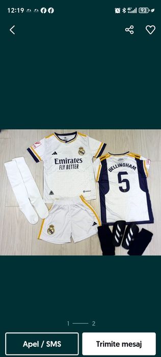 Echipamente fotbal  copii.Ronaldo Al Nassr si Portugalia