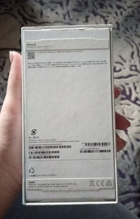 iPhone 16 256гб в идеальном состоянии