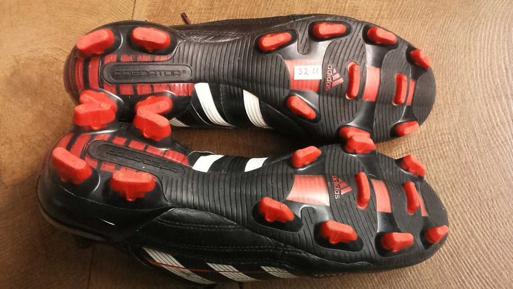 ADIDAS PREDATOR размер EUR40 2/3 / UK7 бутонки естествена кожа 32-11-S