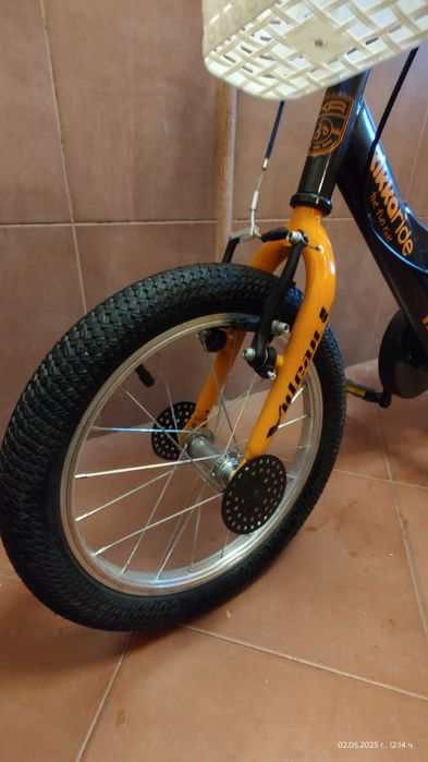 Детско колело не различимо от ново ..KikkaBoo Vulcan - Велосипед 14