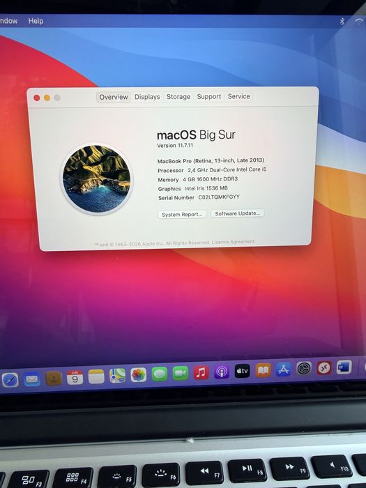 Macbook Pro 13” 2013