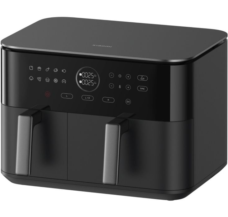 Двойной аэрогриль Xiaomi Dual Zone Air Fryer 10 л черный