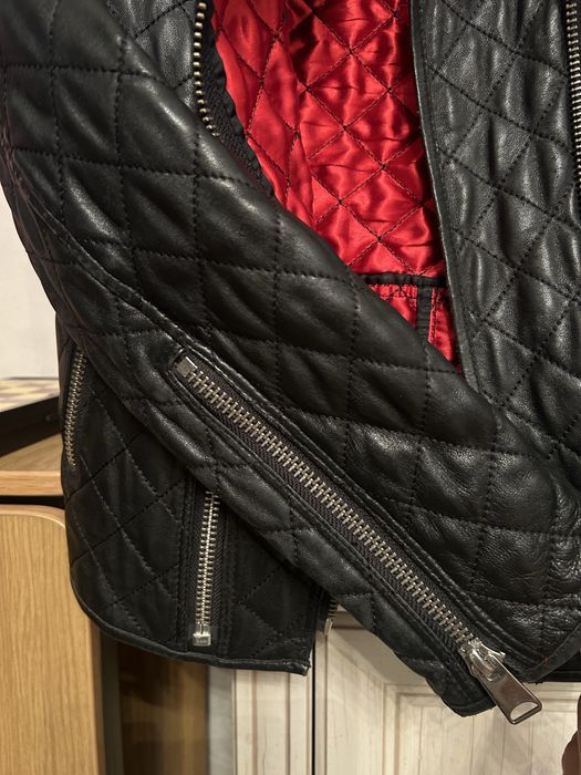 Куртка из натуральной кожи