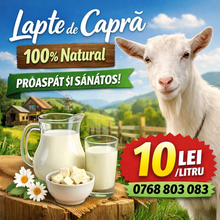 Vand lapte de capra
