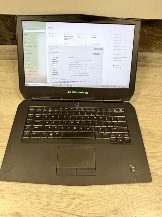 Dell Alienware R2 15