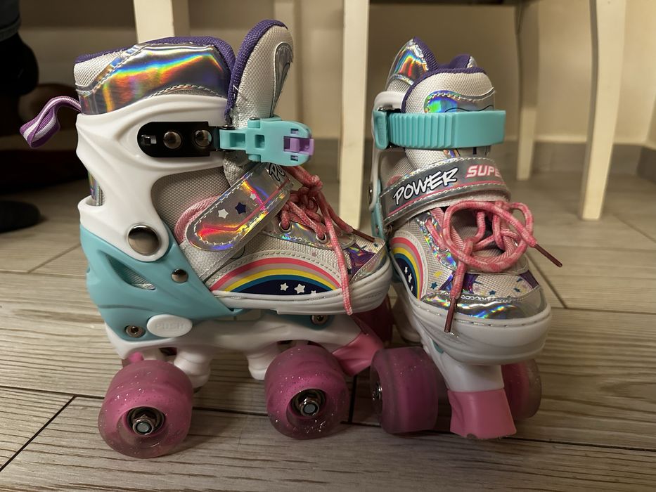 Role reglabile/patine cu rotile