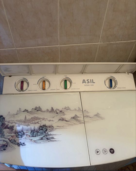 Стиралка полуавтомат